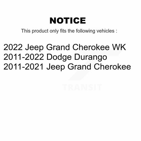 Kugel Front Wheel Bearing Hub Assembly For Jeep Grand Cherokee Dodge Durango WK 70-513324